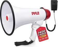 Professional megaphone with siren handheld mic