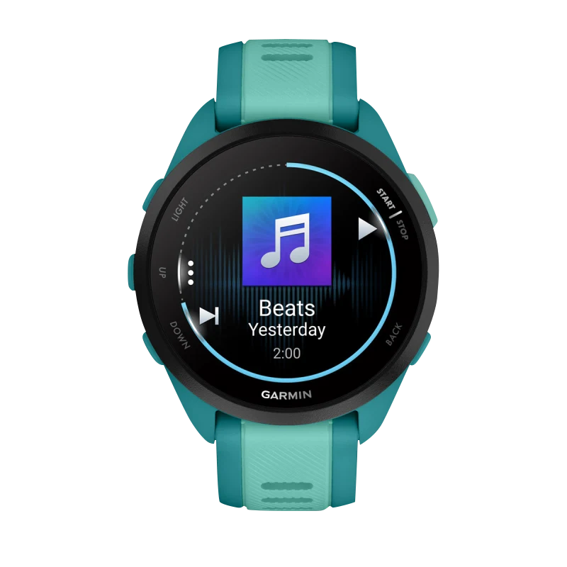 Garmin Forerunner 165 Turquoise/Aqua AMOLED Display Smartwatch