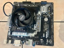 Ryzen 5 2600 CPU with stealth cooler and Asrock AB350M Pro4 motherboard AM4