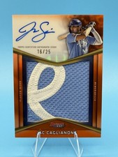 2025 Bowman’s Best Jac Caglianone Prospect Patch Auto PPA-JC #/25