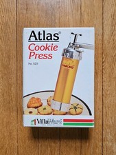 Vintage Atlas Cookie Press No. 525 Made In It...