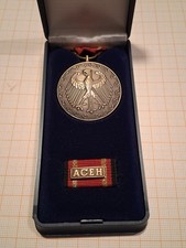 Orden Bundeswehr Einsatzmedaille ACEH bronze mit Etui und Bandspange