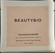 BeautyBio The Residue Eraser Daily Skin Clarifying Pad lot of 51  freebies 