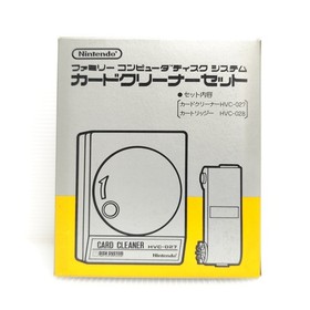 NEW Unused  Famicom Disk System CARD CLEANER SET HVC-027 /HVC-028 FromJapan