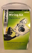 Hopkins Towing Solution 47165 4 Flat to 6 Round Connector Replacement Universal