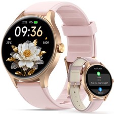 Smart Watches for Women,1.57" HD Touchscreen SmartWatch 2 Bands with Bluetoo...