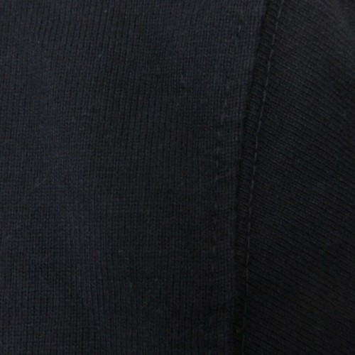 Sonoma polo shirt rugby long sleeve striped cotton navy blue M shoulder Used 37b - Picture 6 of 7