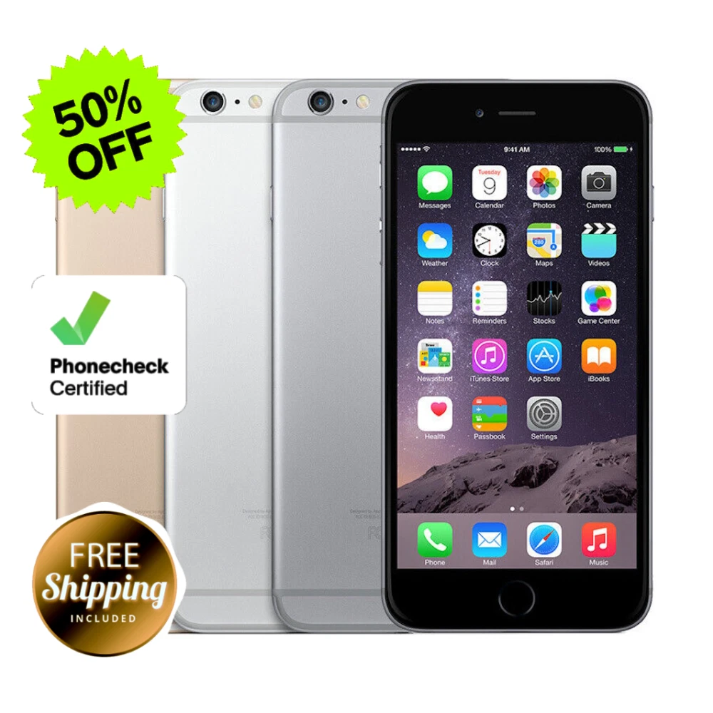 Apple iPhone 6 plus 128GB 箱付き　不具合なし Apple iPhone 6 Plus 128GB Phones for Sale | Shop New & Used Cell