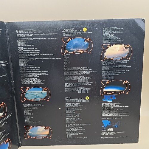Yes – Tales From Topographic Oceans (SD 2-908) 1974 US Vinyl LP Atlantic OG  - Bild 4 von 24