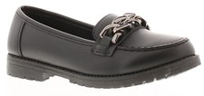 Miss Riot Girls Shoes School Amy black UK Size