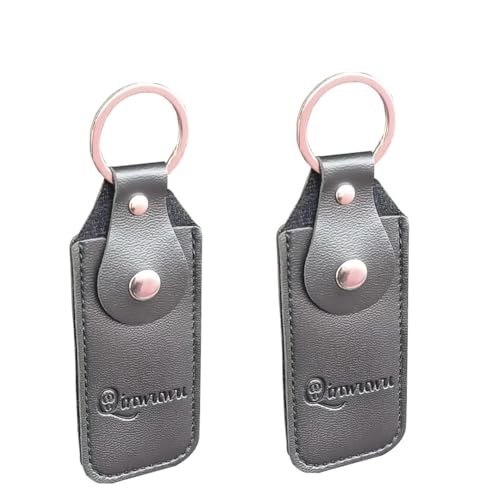XXHong 2PCS Black Leather USB Flash Drive Protective Cover Case