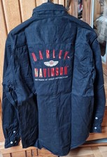 Ancienne CHEMISE moto authentique HARLEY DAVIDSON 100 ans - taille S - 2003 neuf