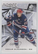 2021-22 Upper Deck SP Game Used CHL Edition 22/83 Oskar Olausson #11 b3q