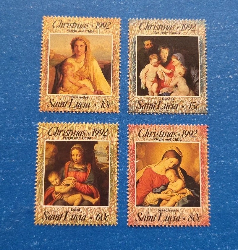 Saint Lucia Stamps Scott 997-1000 Complete Set MNH | Collectible Stamps