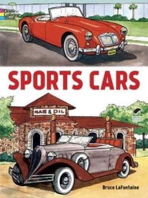 Bruce Lafontaine Dover Publications Inc Sports Cars (Taschenbuch)