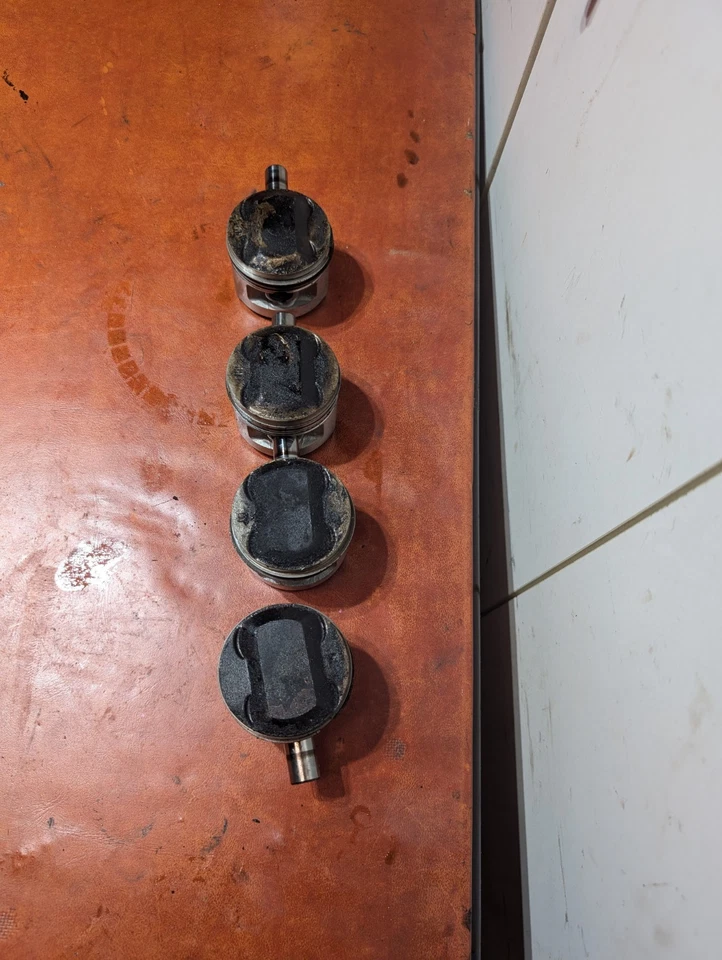 Honda CB 750 1982 pistones de stock con pasadores diámetro STD CB750 Foto 3 de 4