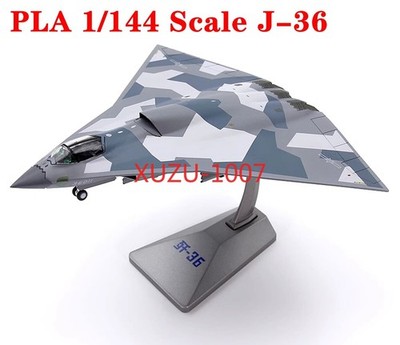 1/144 J-36 Fighter Diecast Alloy Model J36 China Air Force Sixth Generation New