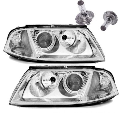 für VW Passat 3BG 3B Klarglas Scheinwerfer Set HELLA OPTIK 00-05 H7/H7+H7 BIRNEN