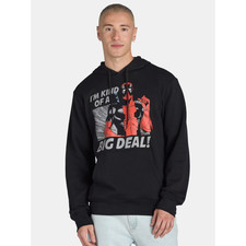 Marvel Deadpool Men's Pullover Graphic Print Hoodie 2XL Excellent Condition