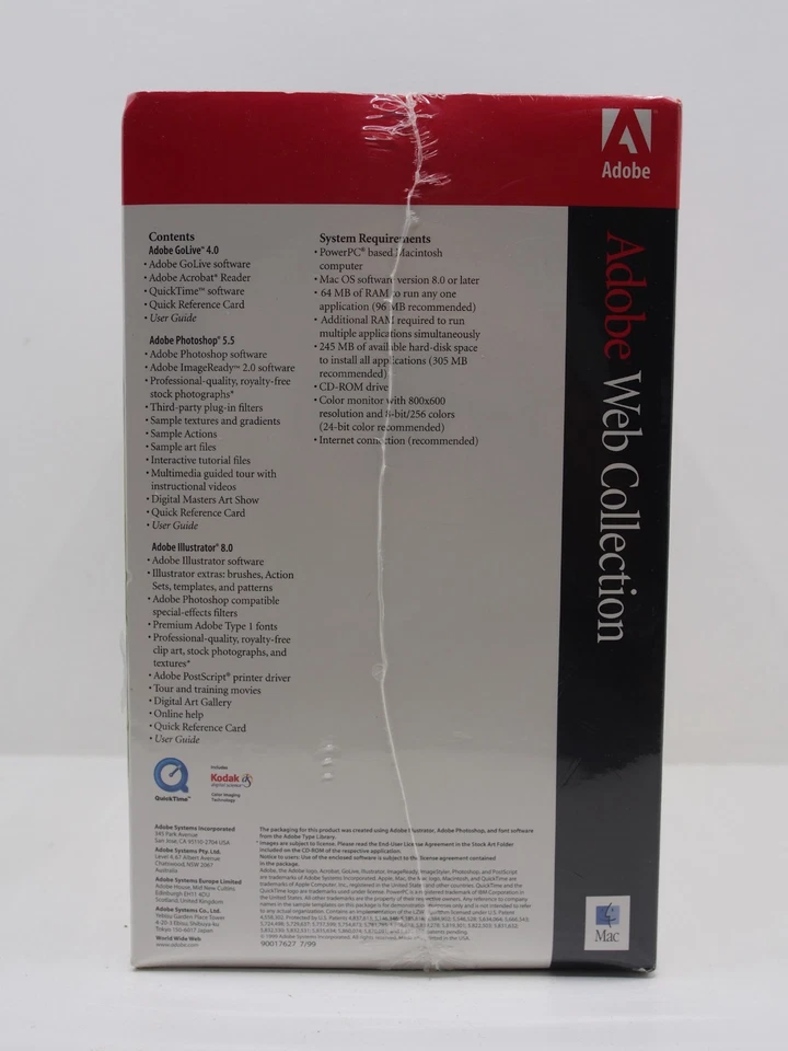 Adobe Web Collection Software BRAND NEW FACTORY SEALED. - Image 3 of 4
