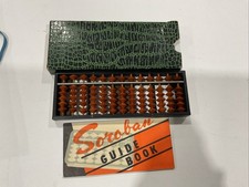Vintage Japanese Wood Soroban Abacus 13 Rows