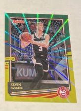2020-21 Panini Donruss - Kevin Huerter #82 Green & Yellow Laser