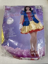NEW Disney Princess Snow White Adult HALLOWEEN Costume Size Plus 18-20 NIB