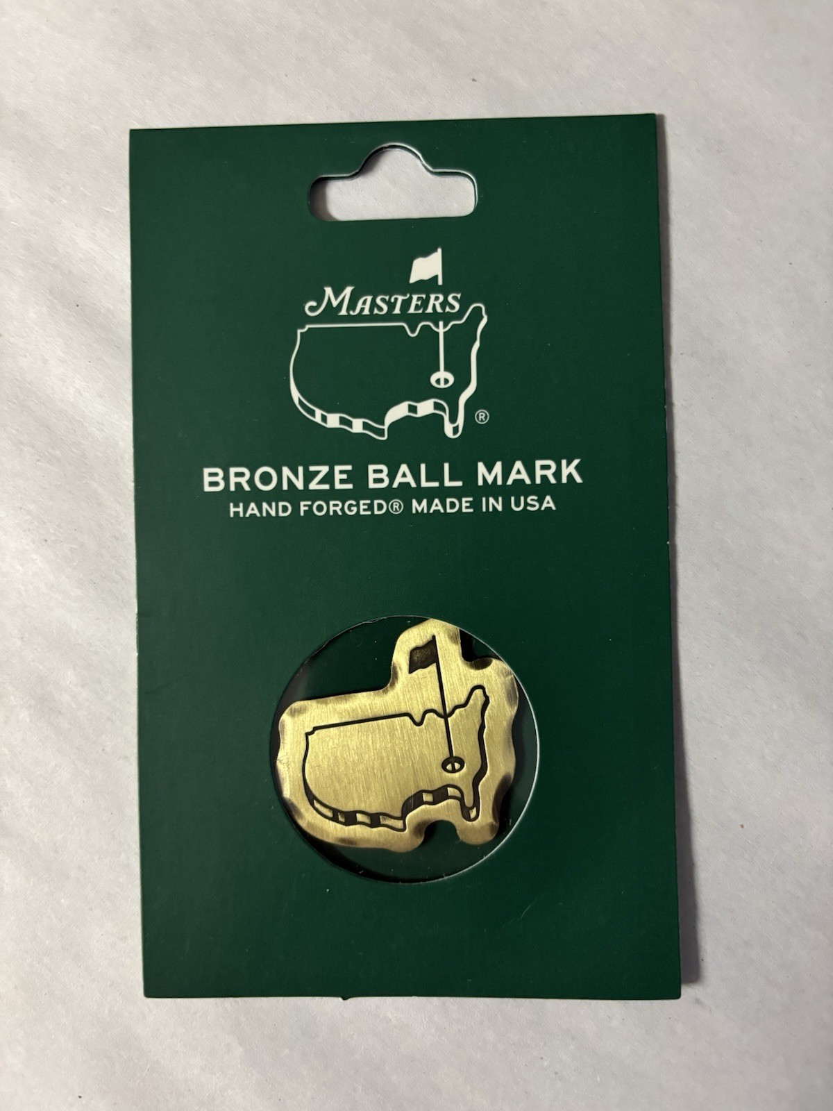 NEW! 2025 Masters Berckmans Place Seamus Hand Forged Ball Mark Marker Rare ANGC