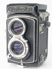 Video Exc 5 Yashicaflex NEW B TLR 6x6 Camera Yashikor 80mm 3.5 Yashica JAPAN 2