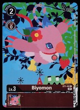 Biyomon Foil Common Starter Deck 01: Gaia Red ST1-02 C NM