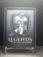 2025 Topps Chrome Football Barry Sanders #LOG-11 Legends of the Gridiron