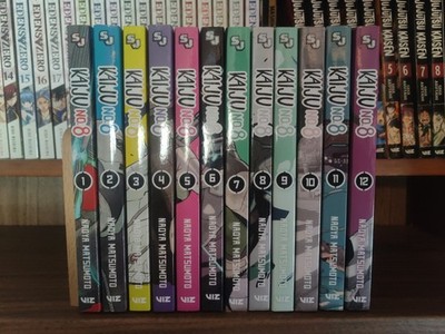 Kaiju No. 8 Manga Volumes 1-12 English US Authentic Viz Media