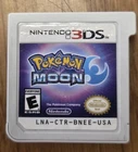 Pokemon Moon Nintendo 3DS Game Authentic Cartridge Excellent Condition‼️