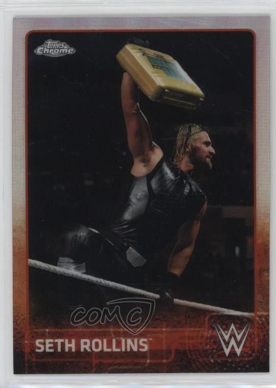 2015 Topps Chrome WWE Refractor Seth Rollins #63 6er