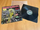 Iron Maiden /Killers /12” Vinyl LP / EMI Records /1st Press/ A-1U B-1U Townhouse