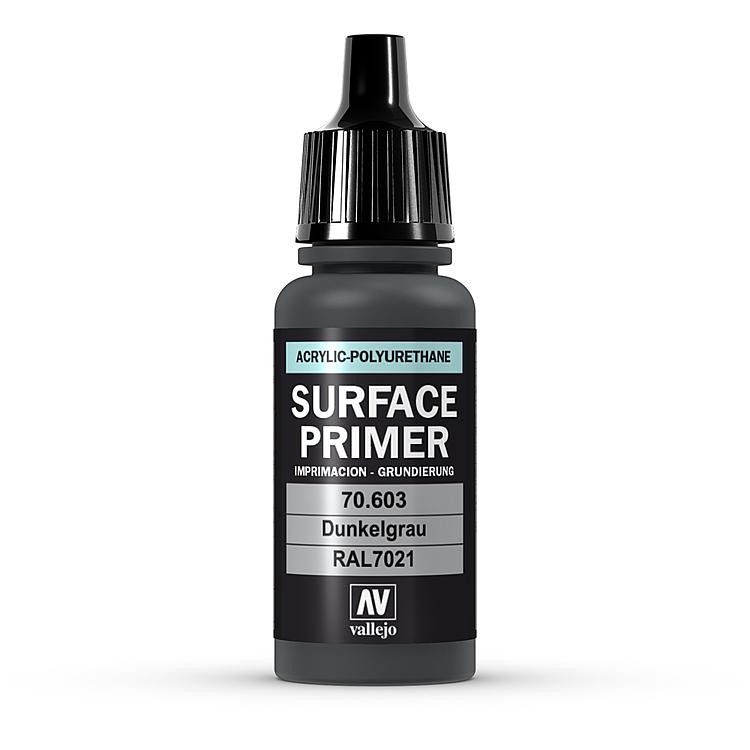 Vallejo 70.603 - Surface Primer - German Panzer-Grey - 17 ml