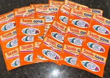 40 Packs!!Sazon Goya CORIANDER & ANNATTO Seasoning 3.52oz Con Culantro Y Achiote