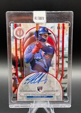 2024 Topps Tribute Pete Crow-Armstrong RC Auto Red /10 #LIA-PC Chicago Cubs Rook