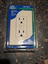 Leviton 8599-AA Smart Lock Pro Switch and GFCI Outlet Almond Color NEW SEALED