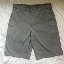 Walter Hagen Shorts Mens 30 Gripper Waist Gray Golf Chino Active Outdoor