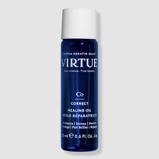 NIB VIRTUE Hydrating & Heat Protectant Healing Oil - 0.6oz - Free Shipping