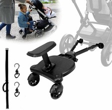 HELLO HIPPO® Universal Kinderwagenbrett Kinderwagenbrett mit Sitz Kinderwagen Zu