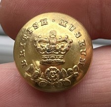 Victorian British Museum Uniform Button - FIRMIN - 21mm