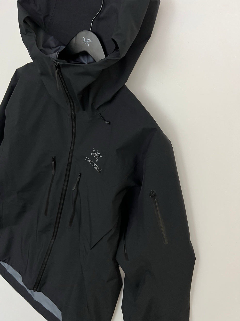 ARC'TERYX Arc’teryx Alpha SV Giacca Nera Uomo L Large Gore Tex Pro RECCO