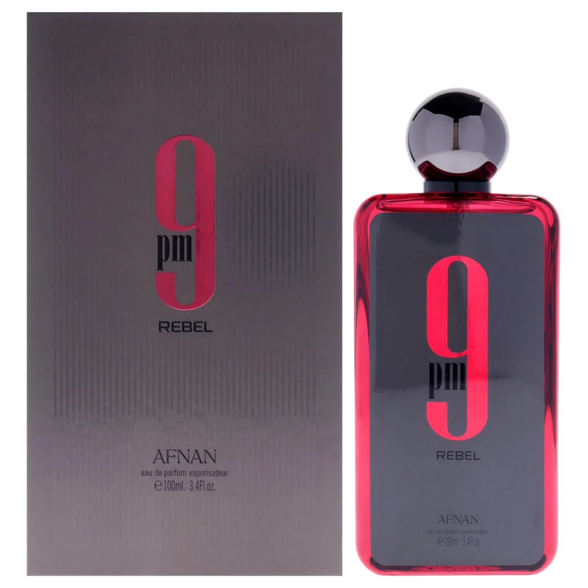 Afnan 9PM Rebel EDP 3.4 oz Spray Unisex | Long Lasting Sweet Warm