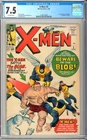 X-Men #3 High Grade 1st App. The Blob Silver Age Marvel Comic 1964 CGC 7.5