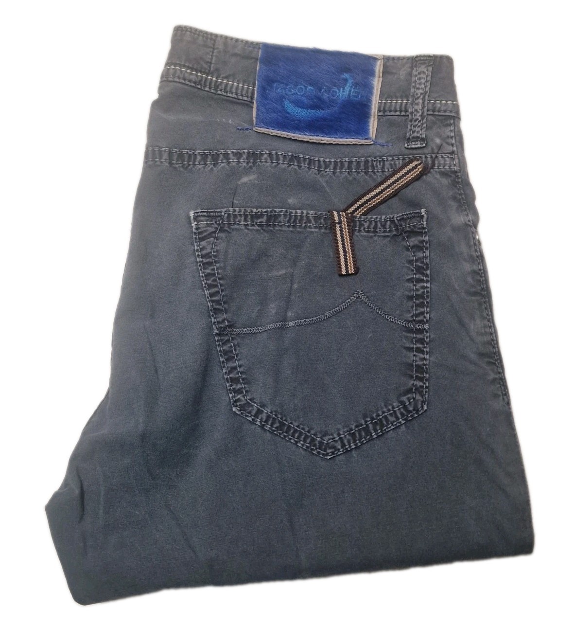 Jacob Cohen Modello 622 Comfort Jeans Uomo Grigio Taglia W31 45 Italiana