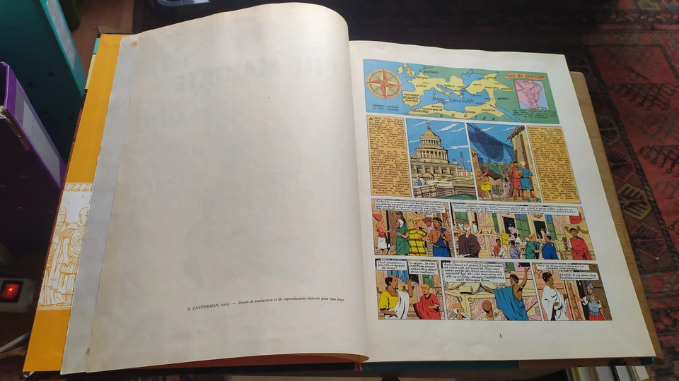 Alix l'ile maudite EO 1969 nouvelle couverture - Photo 3/4