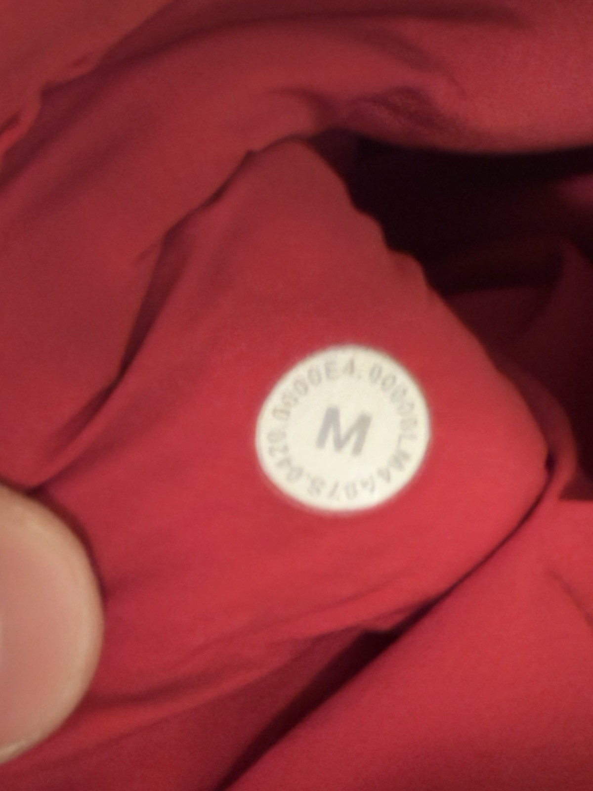 Lululemon Red Navigation Down Puffer Jacket Size … - image 5