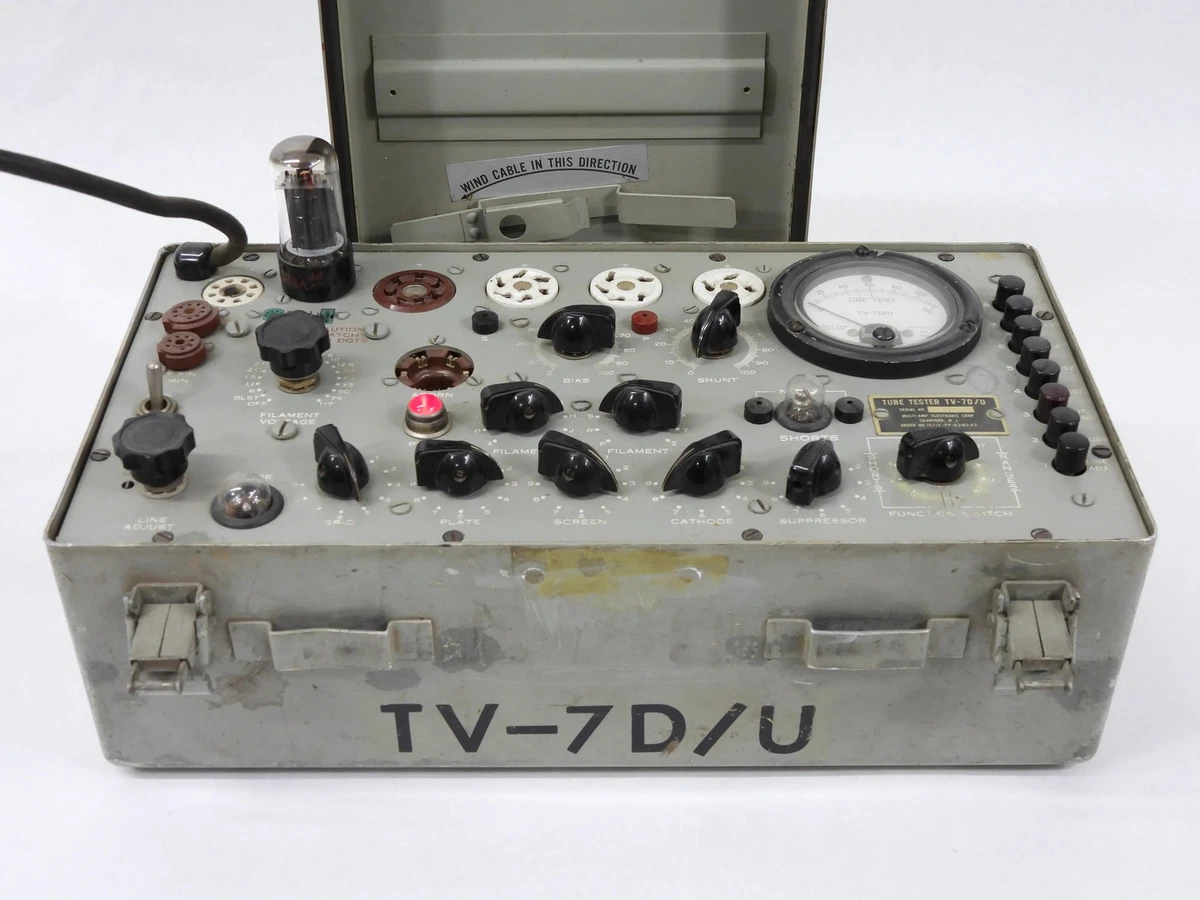 Tv 7 Tube Tester for sale | eBay